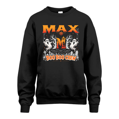 Boo Boo Crew Halloween Custom Name Shirt MAX M1-28
