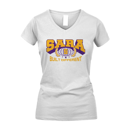 Your Name Built Different Sporty Shirt SARA M1-32