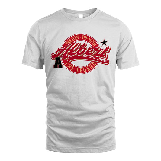 The Man The Myth The Legend Sporty Shirt ALBERT M1-14
