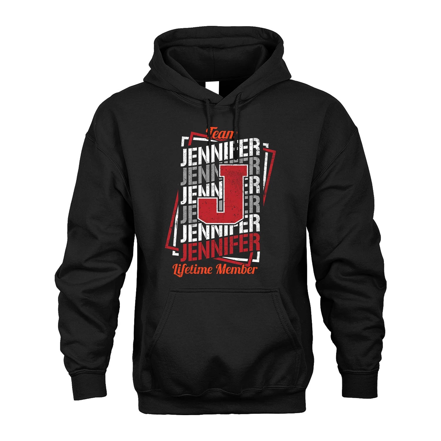 Team Your Name Lifetime Member Sporty Shirt JENNIFER M1-25