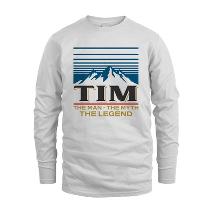 The Man The Myth The Legend Vintage Mountain Shirt TIM M1-19