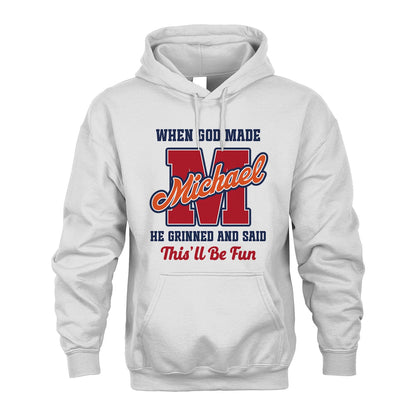 God Made Your Name Custom Shirt MICHAEL M1-16