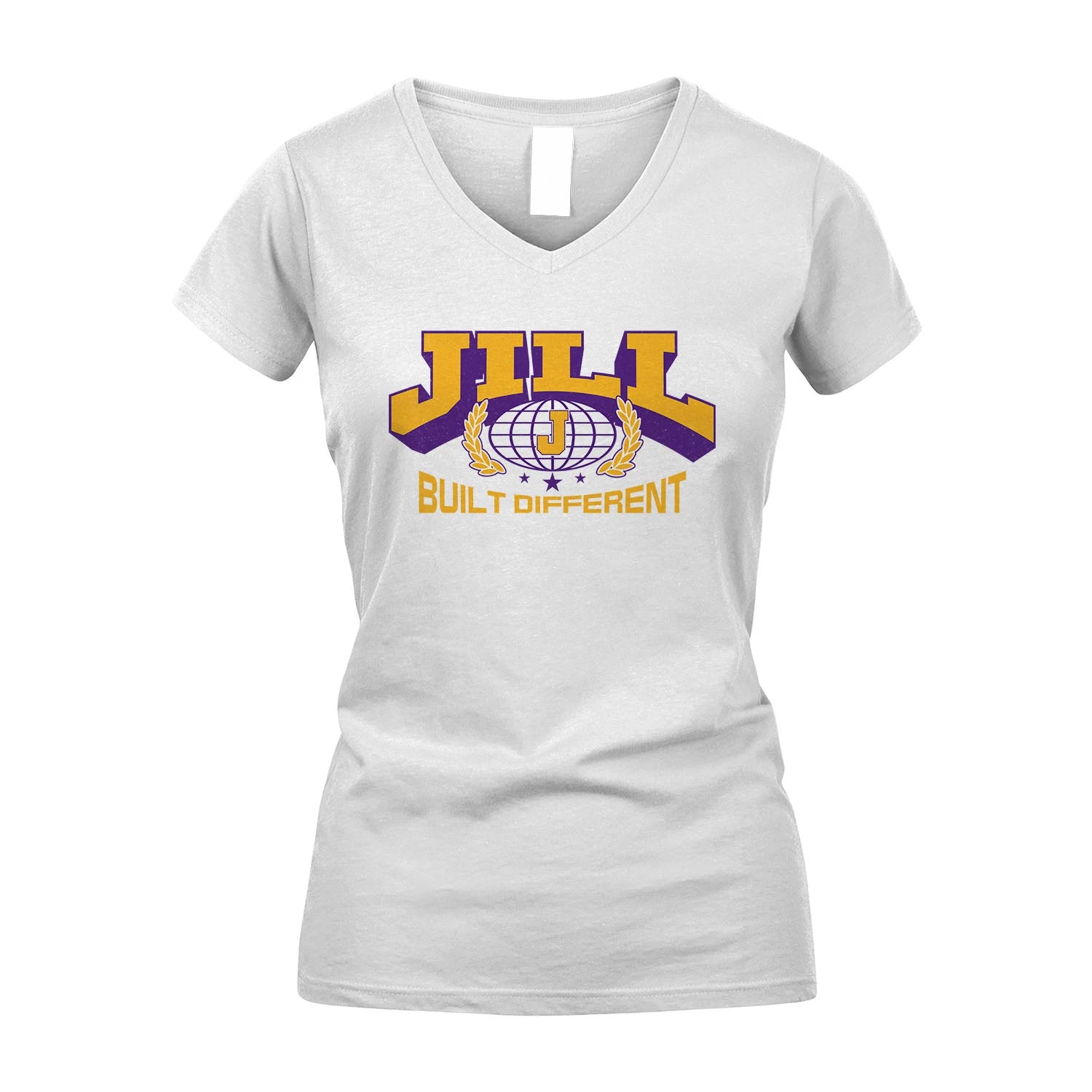 Your Name Built Different Sporty Shirt JILL M1-32