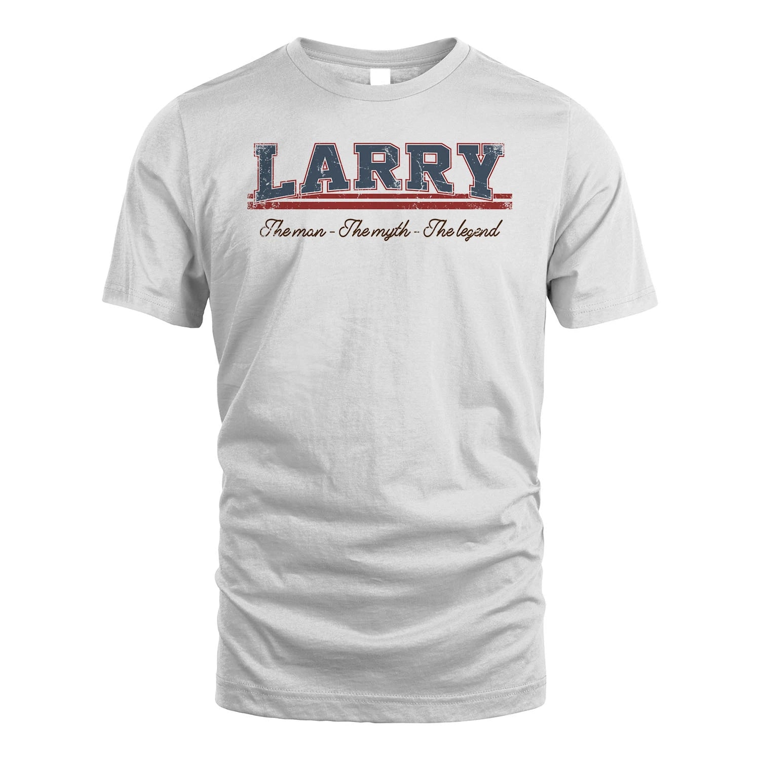 The Man The Myth The Legend Vintage Shirt LARRY M1-6