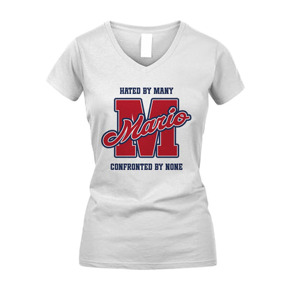 Hated By Many Confronted By None Personalized Name Shirt MARIO M1-8
