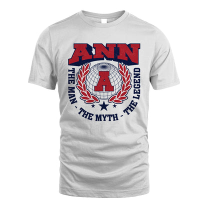 The Man The Myth The Legend Logo Shirt ANN M1-30