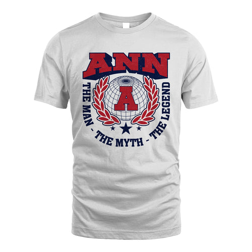 The Man The Myth The Legend Logo Shirt ANN M1-30