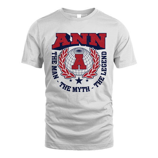 The Man The Myth The Legend Logo Shirt ANN M1-30