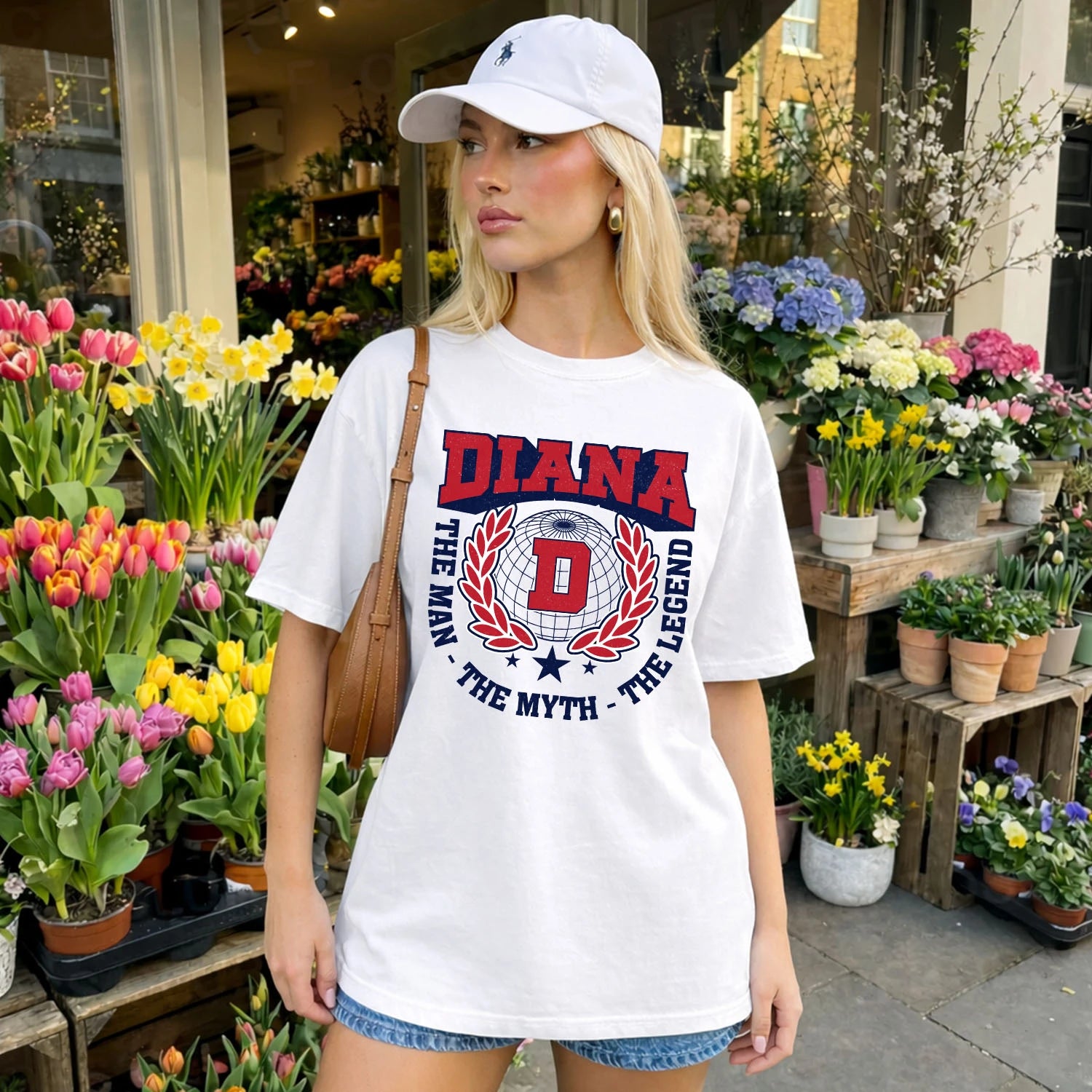 The Man The Myth The Legend Logo Shirt DIANA M1-30