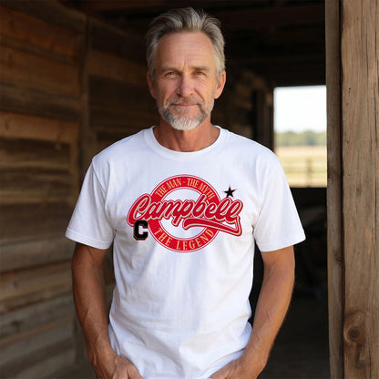 The Man The Myth The Legend Sporty Shirt CAMPBELL M1-14