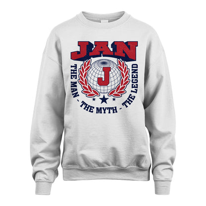 The Man The Myth The Legend Logo Shirt JAN M1-30