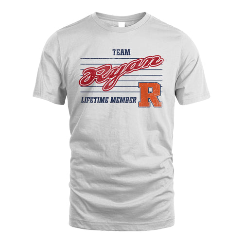 Team Your Name Lifetime Member Vintage Shirt RYAN M1-24