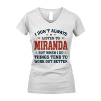 Women's V-Neck T-Shirt
