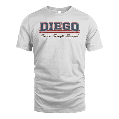 The Man The Myth The Legend Vintage Shirt DIEGO M1-6