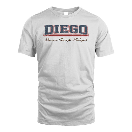 The Man The Myth The Legend Vintage Shirt DIEGO M1-6