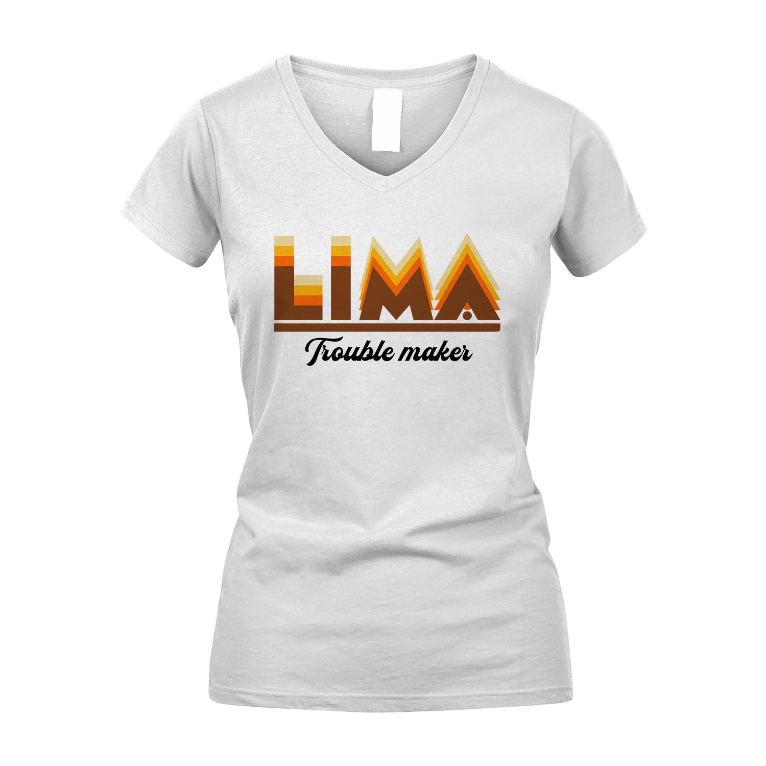 Your Name Trouble Maker Funny Shirt LIMA M1-34