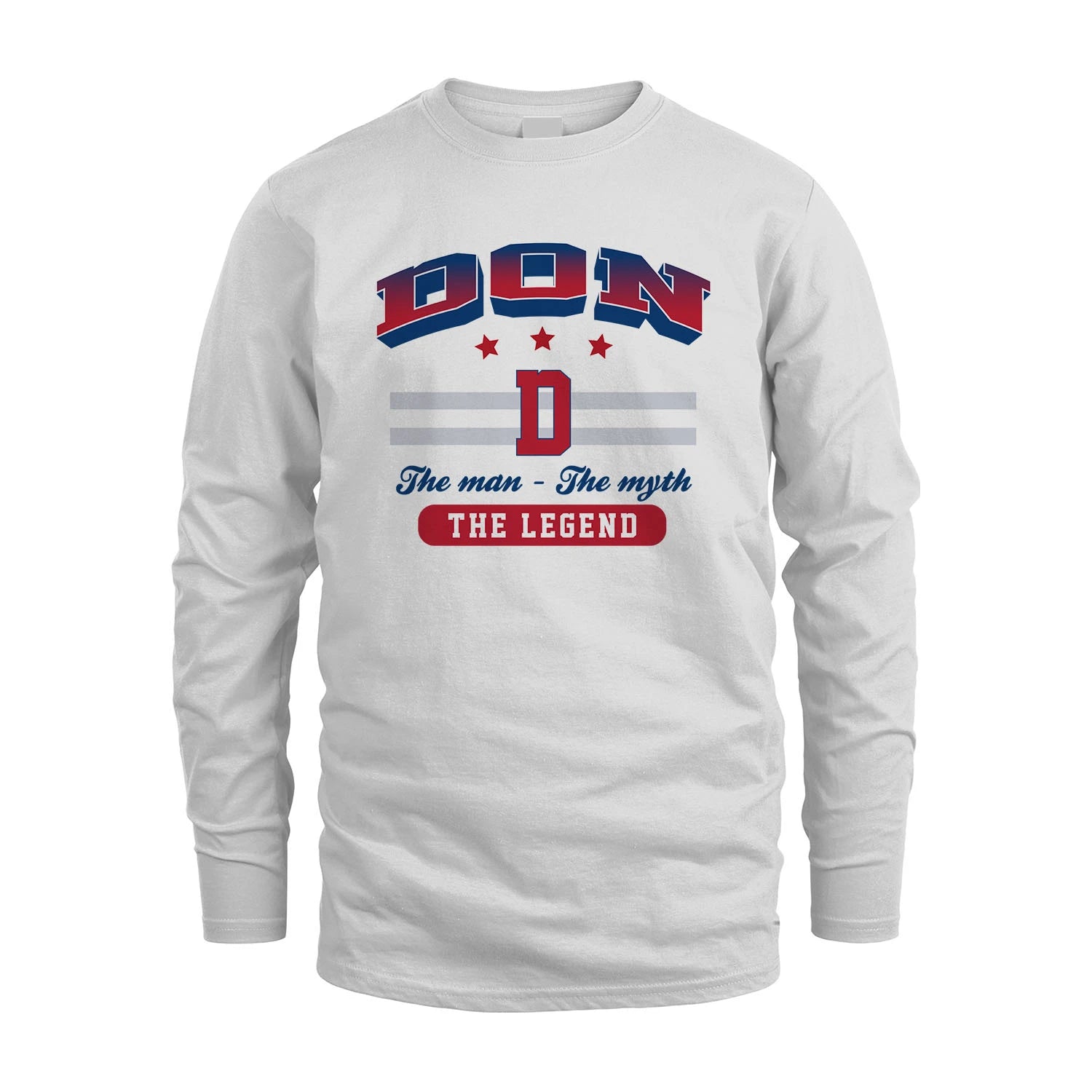 The Man The Myth The Legend With Your Name Shirt DON M1-35