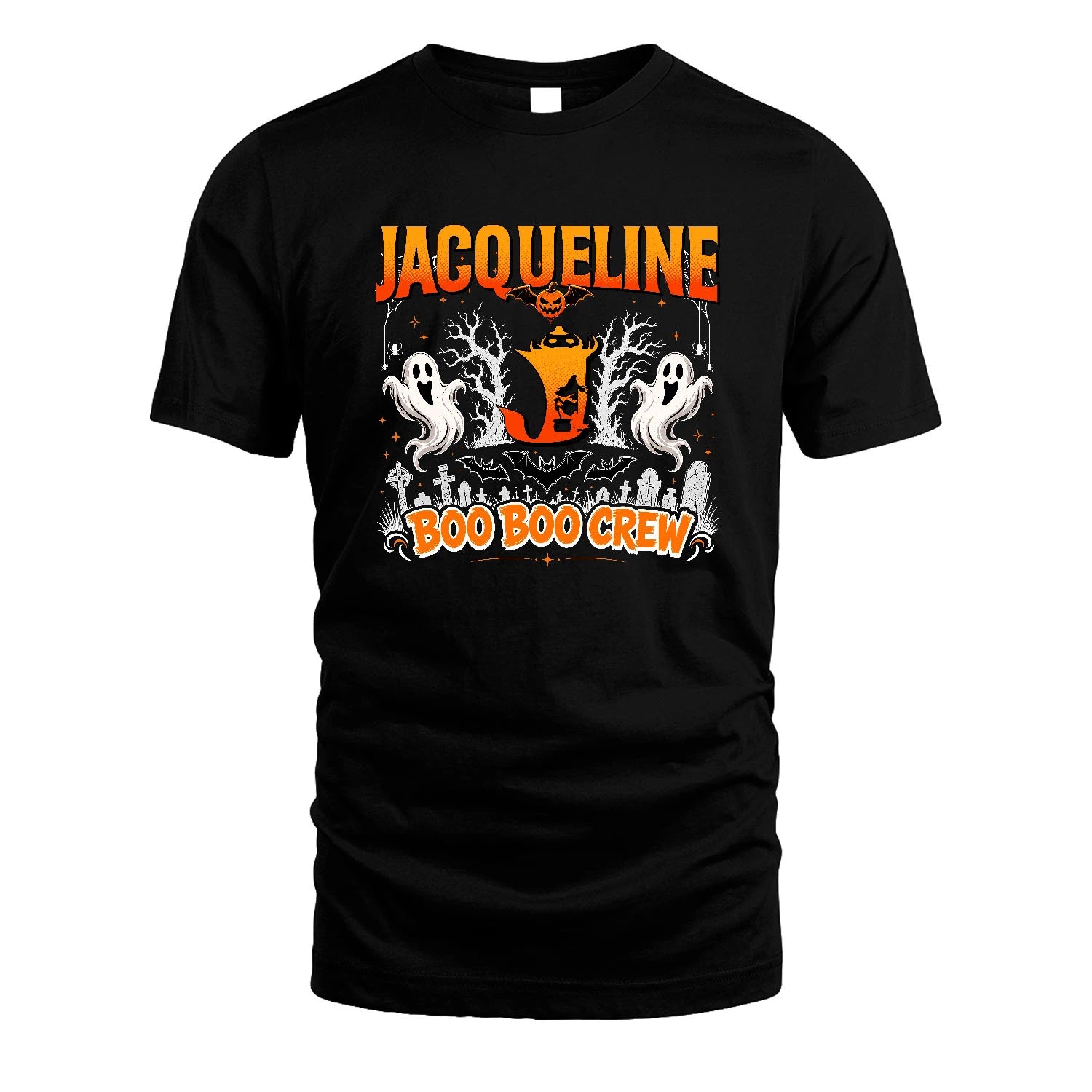 Boo Boo Crew Halloween Custom Name Shirt JACQUELINE M1-28