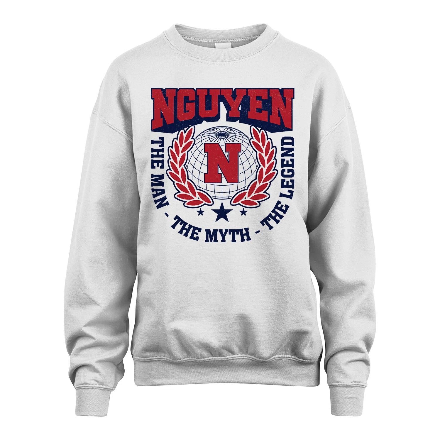 The Man The Myth The Legend Logo Shirt NGUYEN M1-30