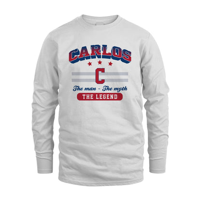 The Man The Myth The Legend With Your Name Shirt CARLOS M1-35