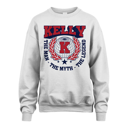 The Man The Myth The Legend Logo Shirt KELLY M1-30