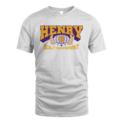 Your Name Built Different Sporty Shirt HENRY M1-32