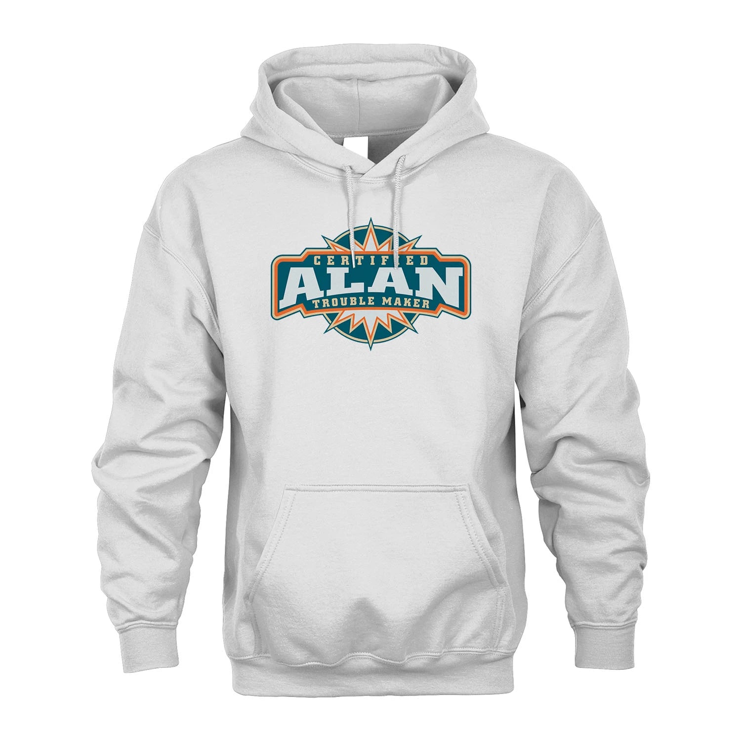 Certified Your Name Trouble Maker Shirt ALAN M1-36