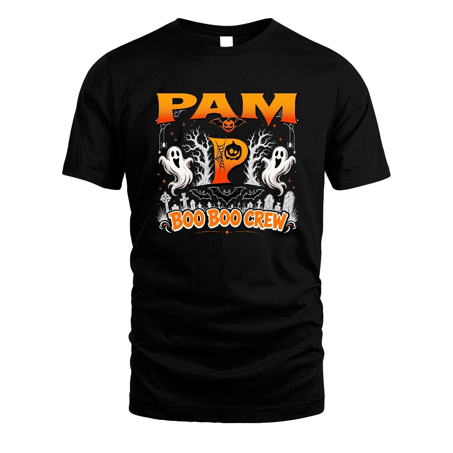 Boo Boo Crew Halloween Custom Name Shirt PAM M1-28