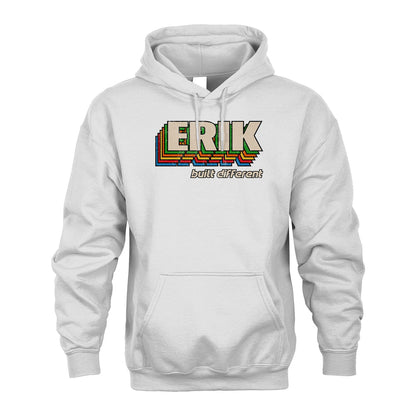 Your Name Built Different Retro Shirt ERIK M1-26