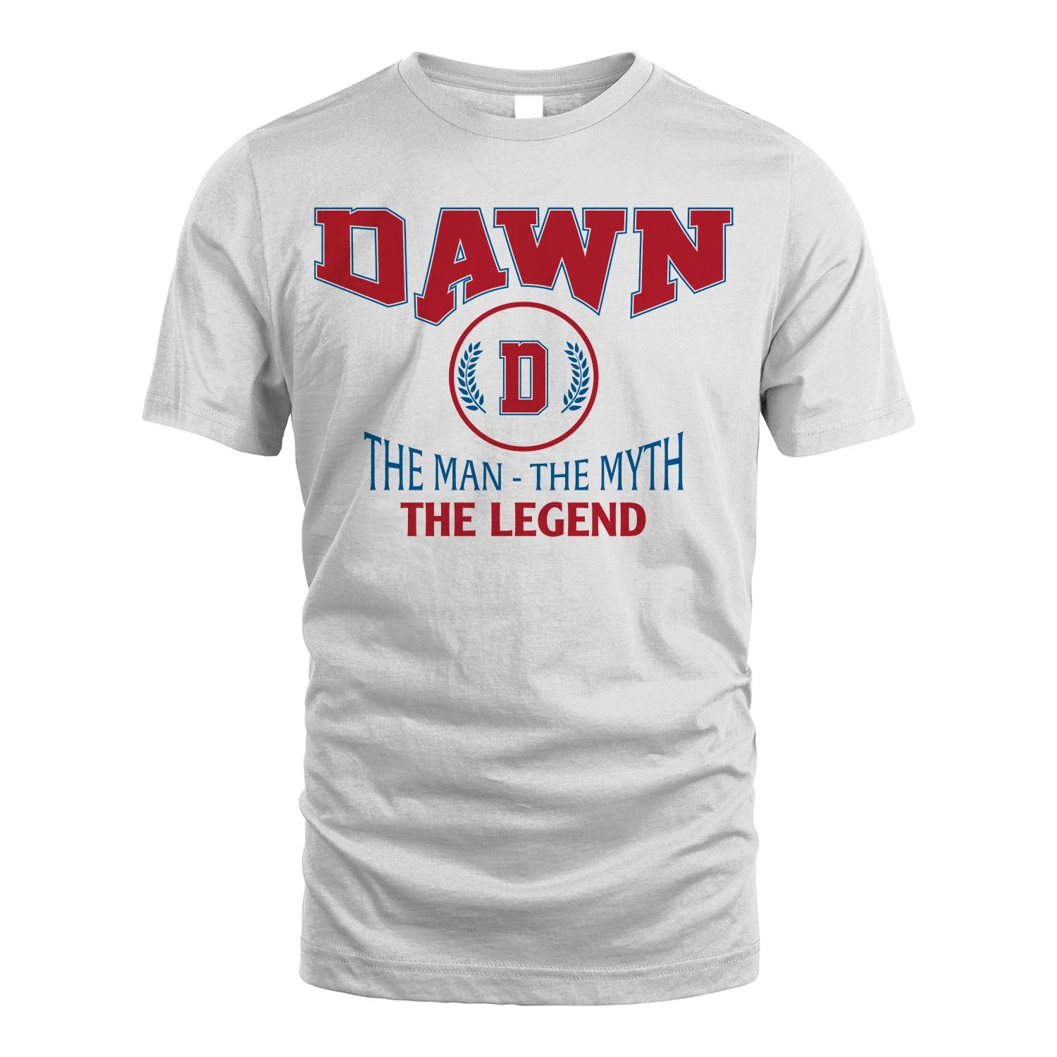 The Man The Myth The Legend Jet Style Shirt DAWN M1-9