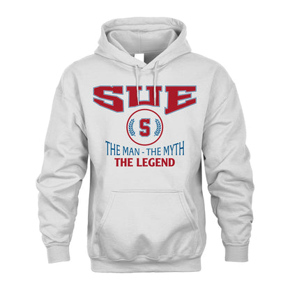 The Man The Myth The Legend Jet Style Shirt SUE M1-9