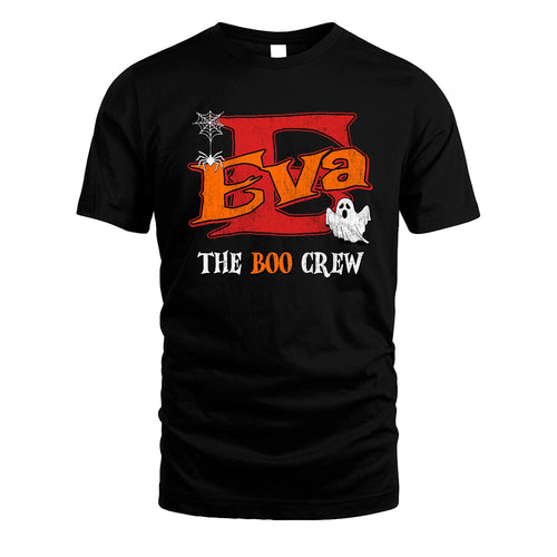 The Boo Crew Halloween Custom Name Shirt EVA M1-22