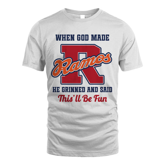 God Made Your Name Custom Shirt RAMOS M1-16