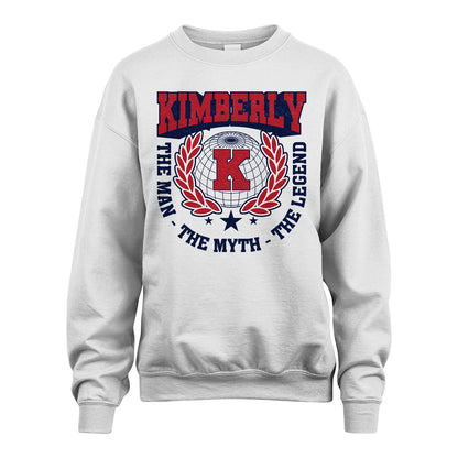 The Man The Myth The Legend Logo Shirt KIMBERLY M1-30