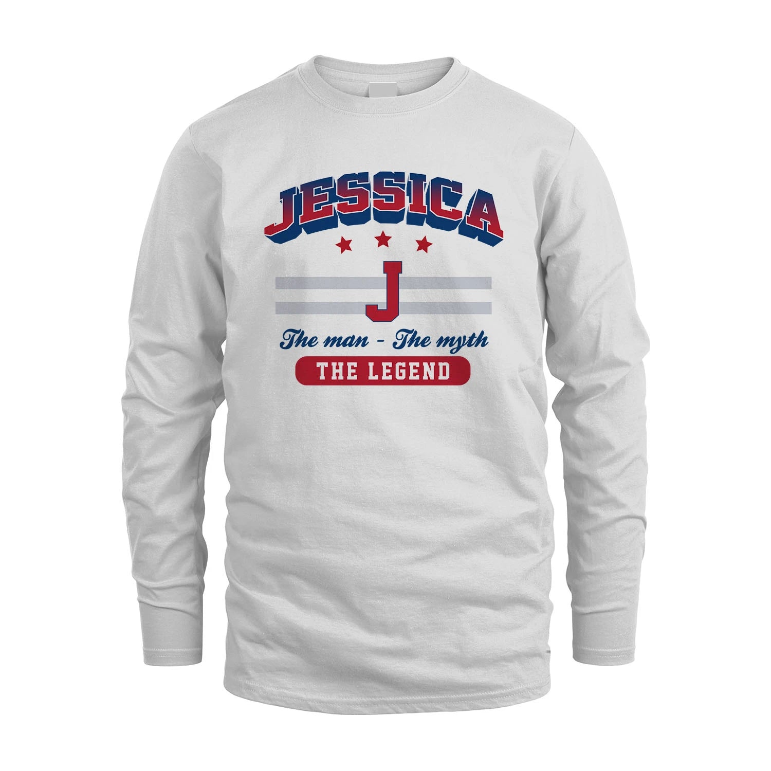 The Man The Myth The Legend With Your Name Shirt JESSICA M1-35