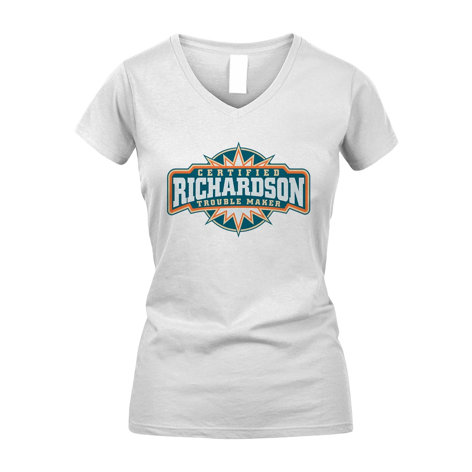 Certified Your Name Trouble Maker Shirt RICHARDSON M1-36