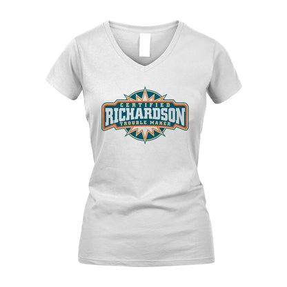 Certified Your Name Trouble Maker Shirt RICHARDSON M1-36