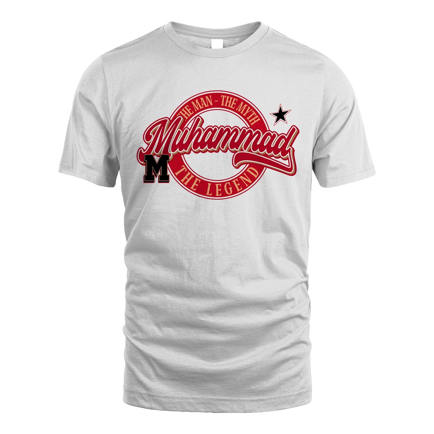 The Man The Myth The Legend Sporty Shirt MUHAMMAD M1-14