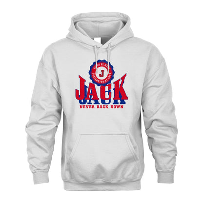 Your Name Never Back Down Shirt JACK M1-33
