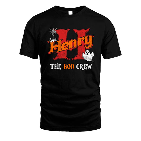 The Boo Crew Halloween Custom Name Shirt HENRY M1-22