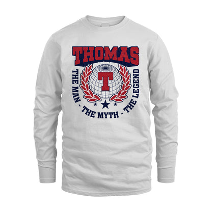 The Man The Myth The Legend Logo Shirt THOMAS M1-30