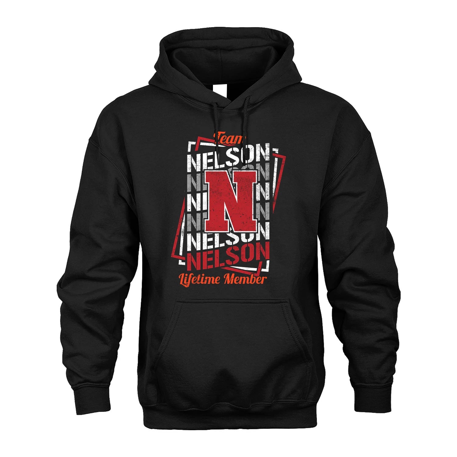 Team Your Name Lifetime Member Sporty Shirt NELSON M1-25