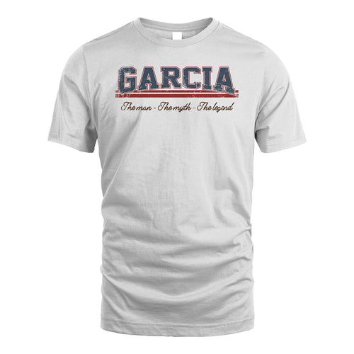 The Man The Myth The Legend Vintage Shirt GARCIA M1-6
