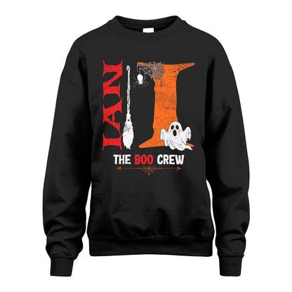 The Boo Crew Halloween With Your Name Shirt IAN M1-23