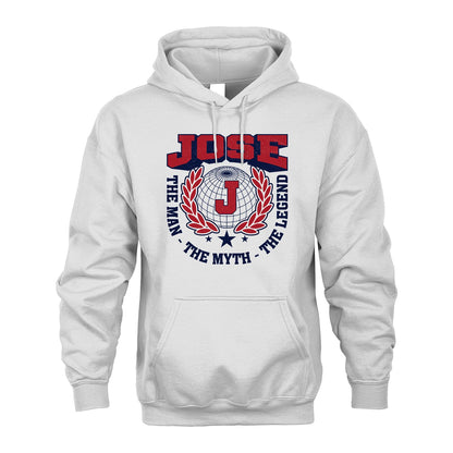 The Man The Myth The Legend Logo Shirt JOSE M1-30