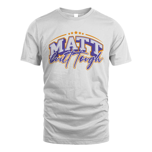 Built Tough Custom Name Shirt MATT M1-40