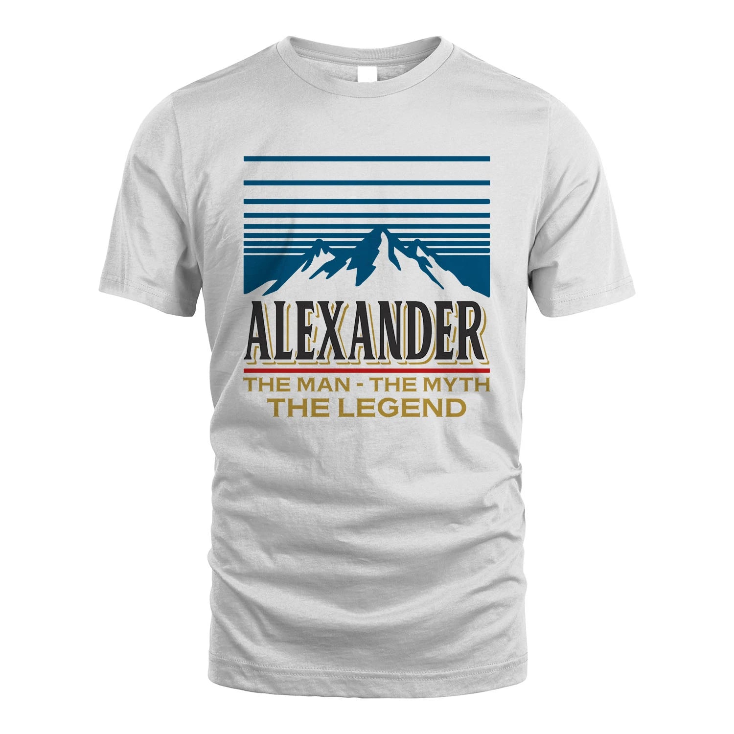 The Man The Myth The Legend Vintage Mountain Shirt ALEXANDER M1-19