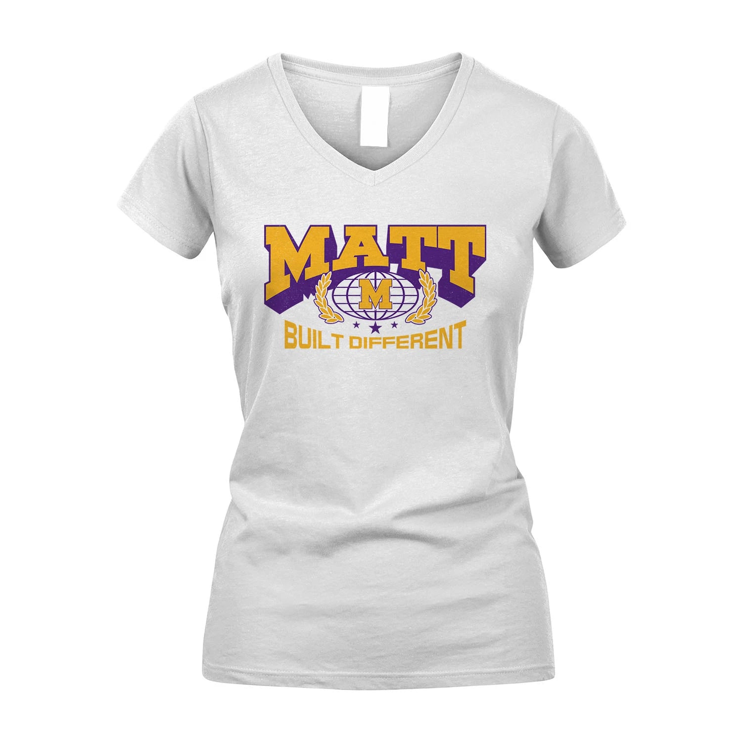 Your Name Built Different Sporty Shirt MATT M1-32