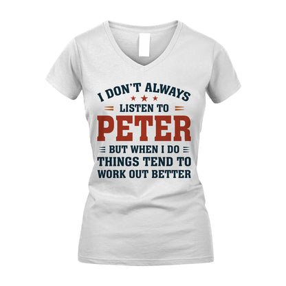 I Don't Always Listen To... PETER M1-2