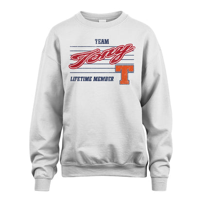 Team Your Name Lifetime Member Vintage Shirt TONY M1-24